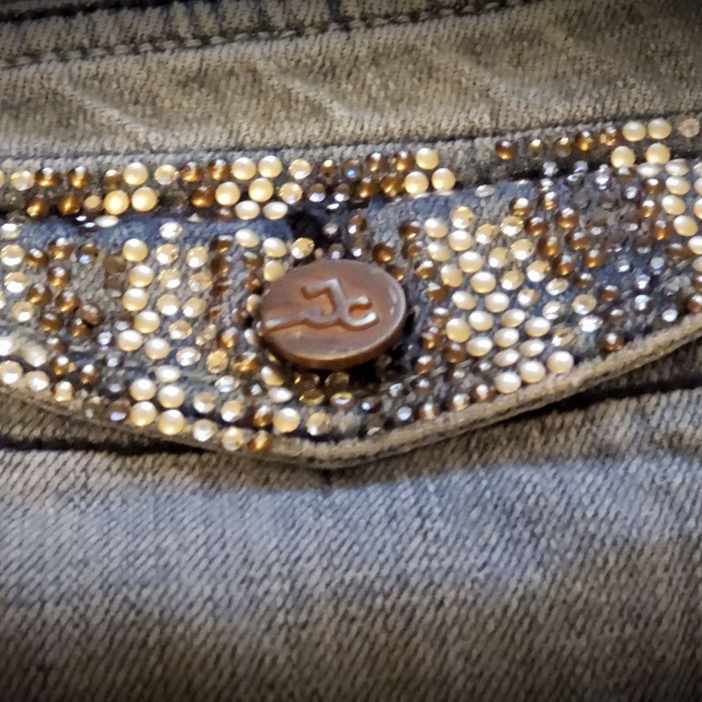 J& Company made in California jeweled pocketed